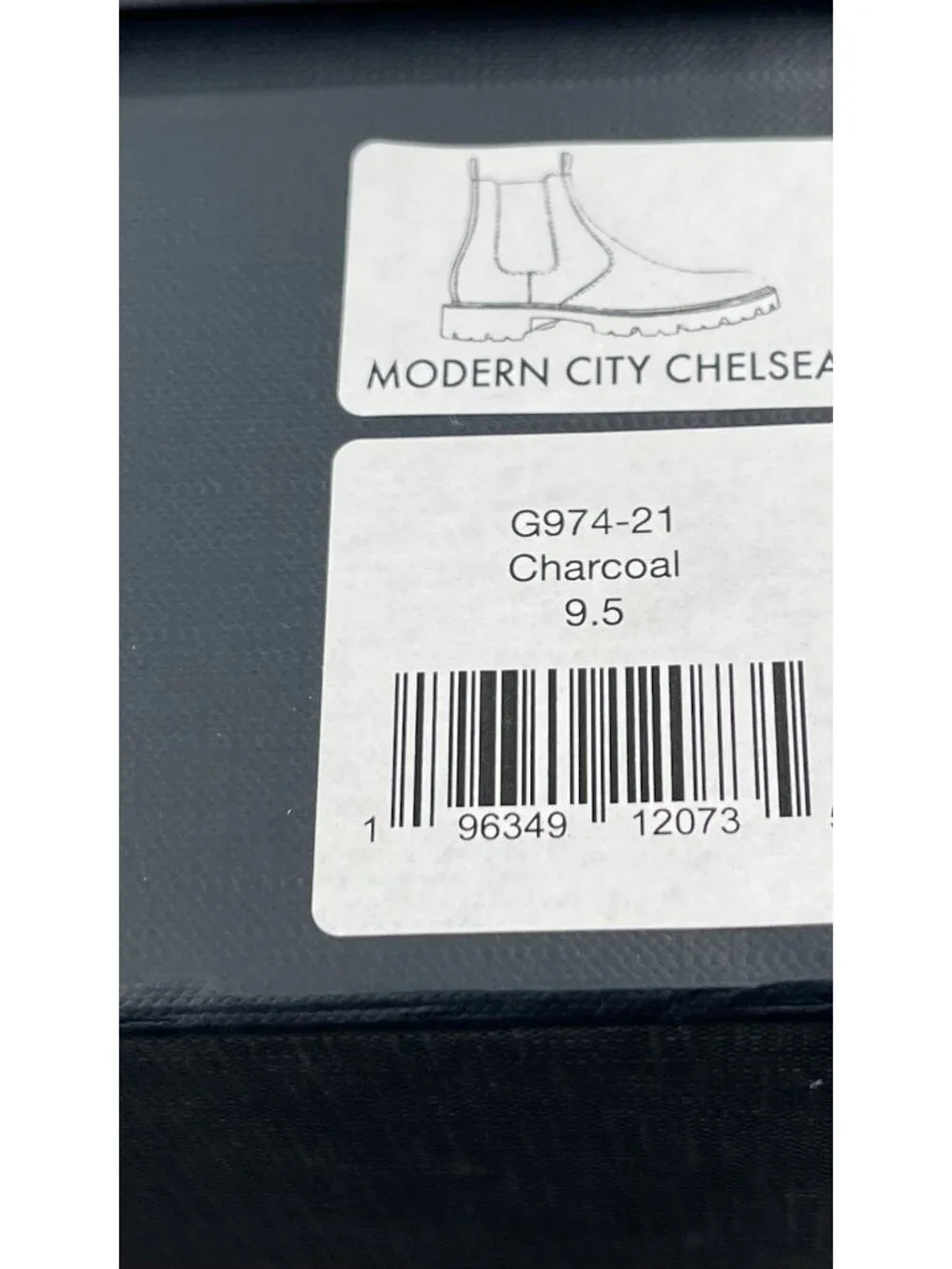 Good Man Brand Mens Size 9.5 Modern City Boot‎ Italian Gray Leather Suede $268